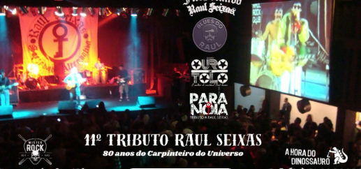reprodução propria Show: Tributo Raul Seixas - 80 anos do Carpinteiro do Universo