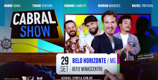 Espetáculo Stand-up: Cabral Show