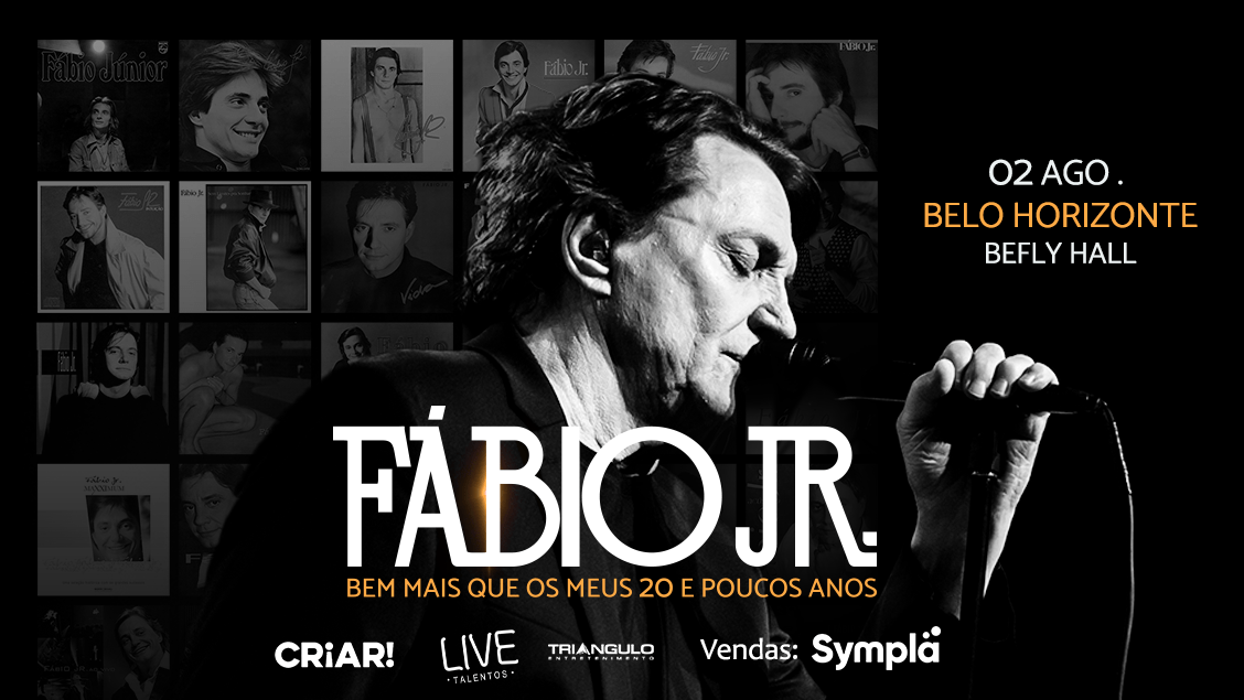 Show: Fábio Jr. "Bem mais que os meus 20 e poucos anos"