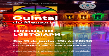 Quintal do Memorial "Orgulho LGBTQIAPN+"