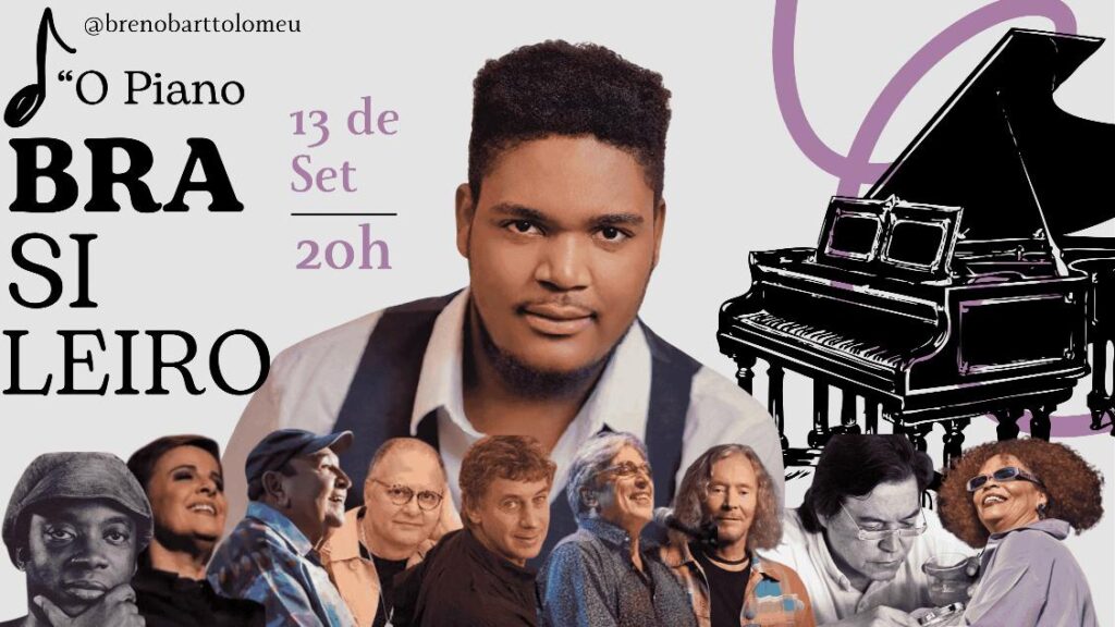 reprodução oficial Show: “O Piano Brasileiro” de Breno Bartolomeu