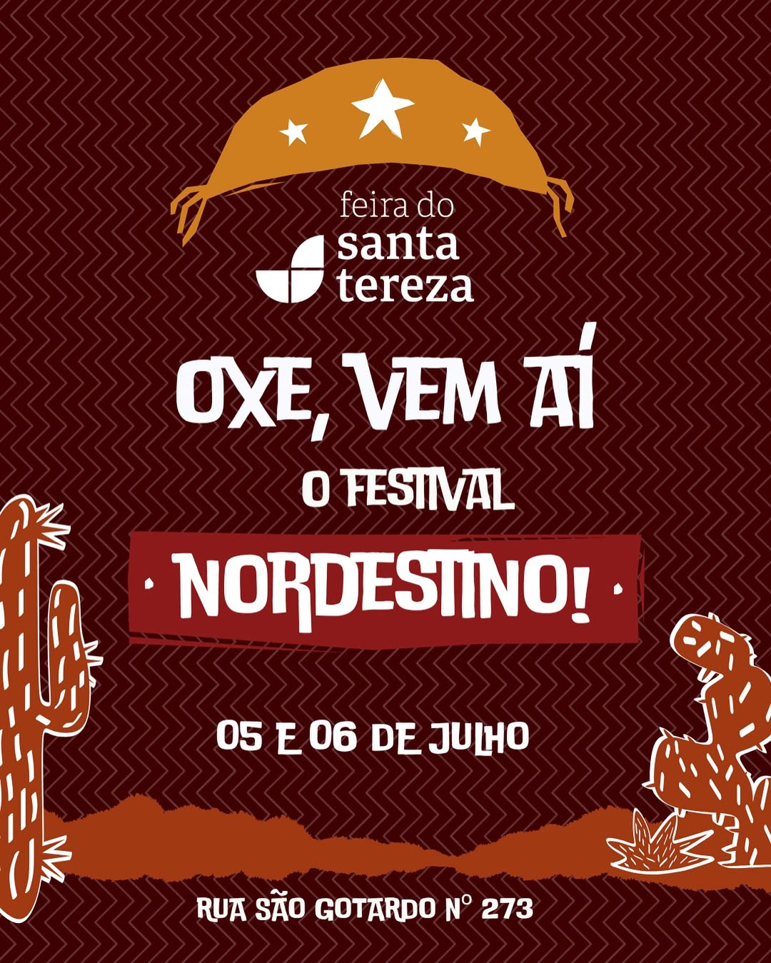 Reprodução Instagram Cartaz do evento