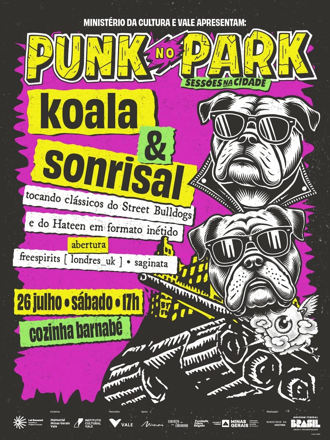 Punk no Parque: Sessões na Cidade