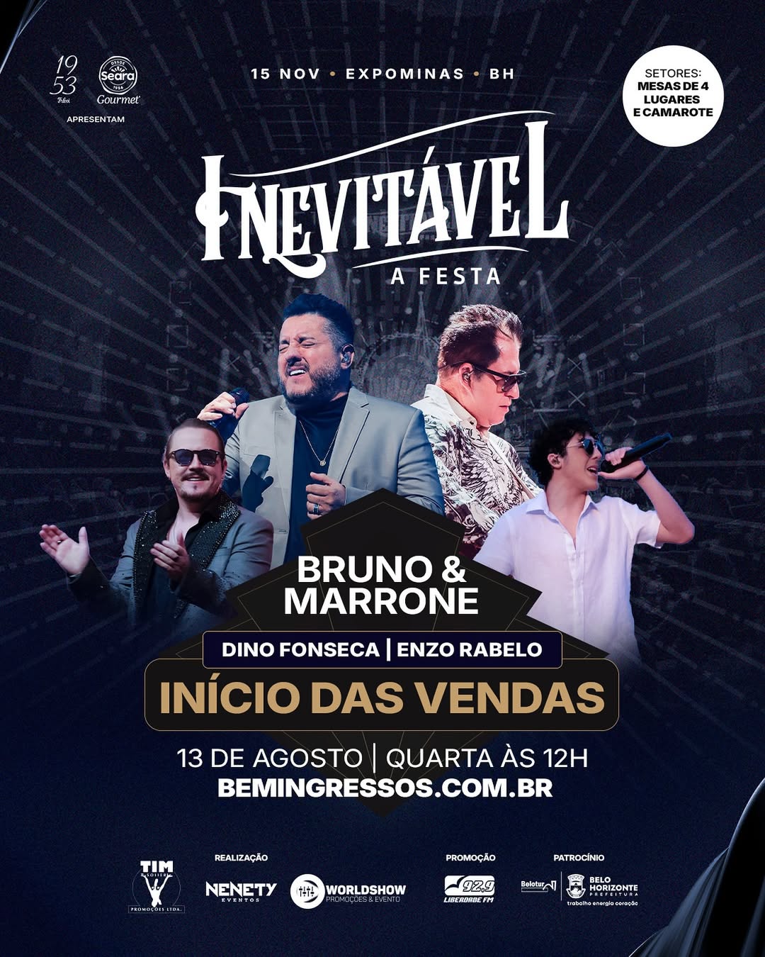 Inevitável "A festa"