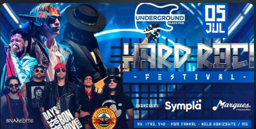reprodução oficial Hard Rock Festival