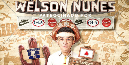 reprodução propria Stand up: Wêlson Nunes