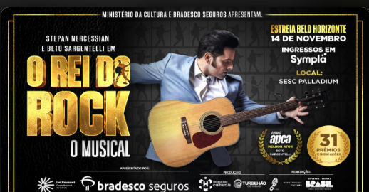 Espetáculo: “O Rei do Rock - O Musical”