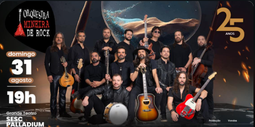Show: Orquestra Mineira de Rock "25 anos"