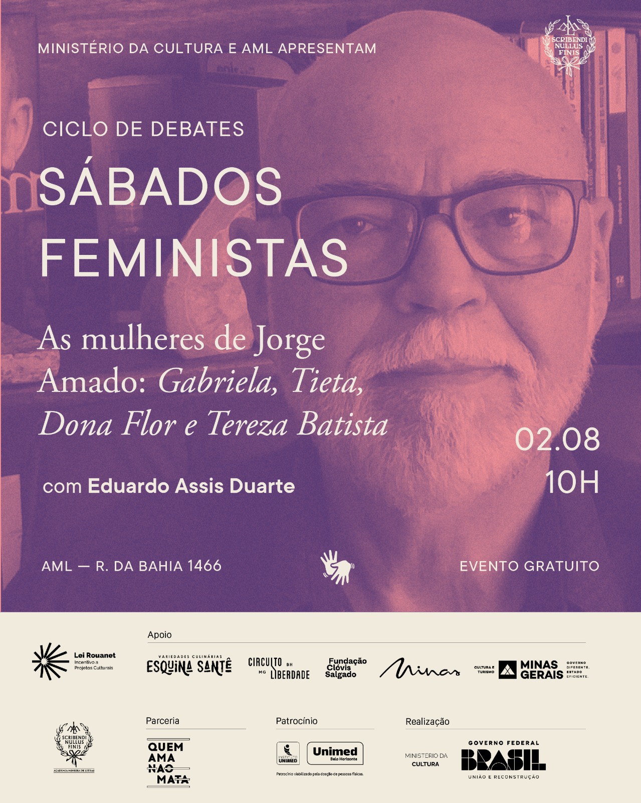 Sábados Feministas: Gabriela, Dona Flor, Tieta e Teresa Batista