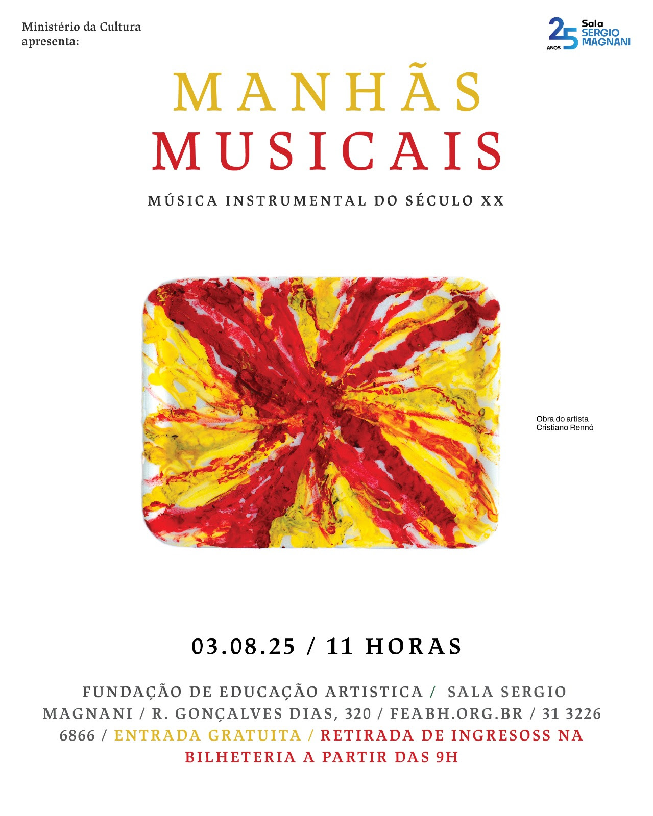 4º Concerto: Série Manhãs Musicais 2025