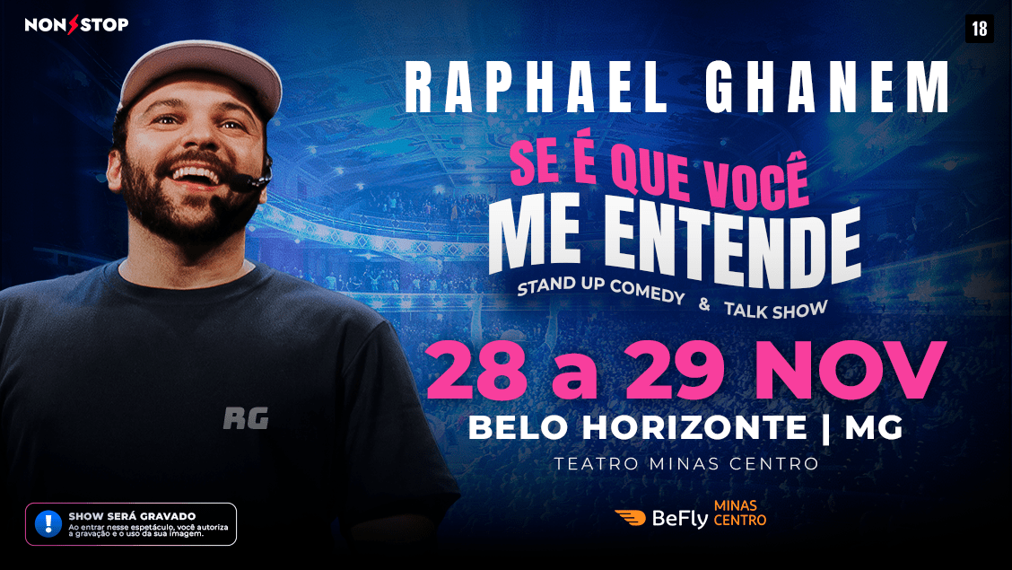 Espetáculo: Se é que você me entende! de Raphael Ghanem