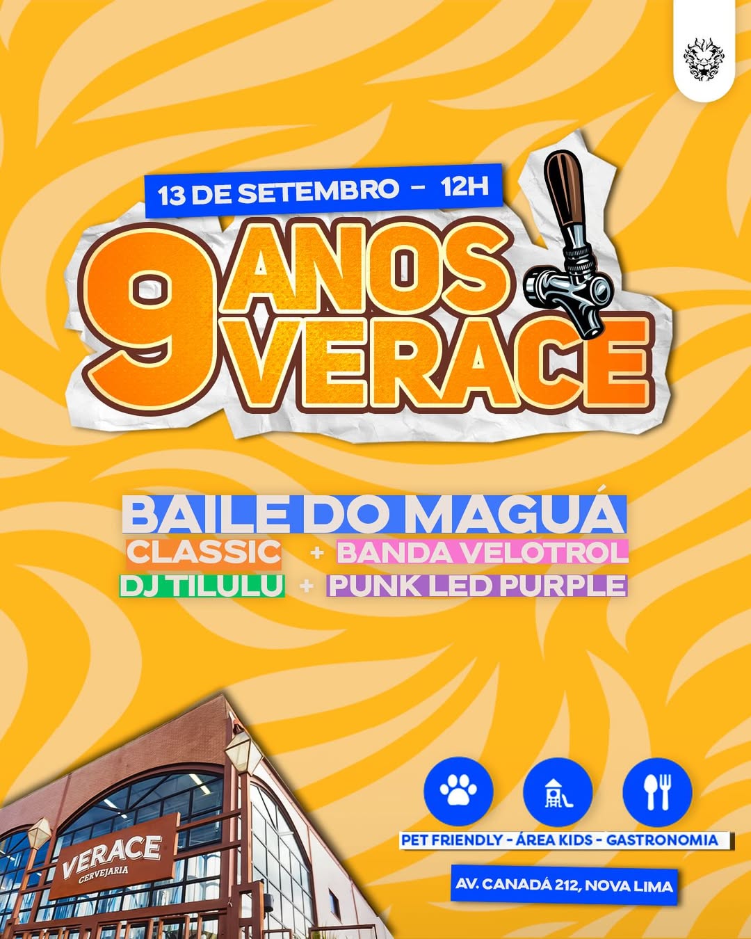 reprodução oficial Festa: Verace "9 anos"