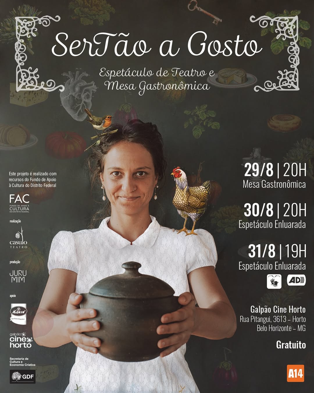 Espetáculo: “Enluarada – Uma Epopeia Sertaneja”