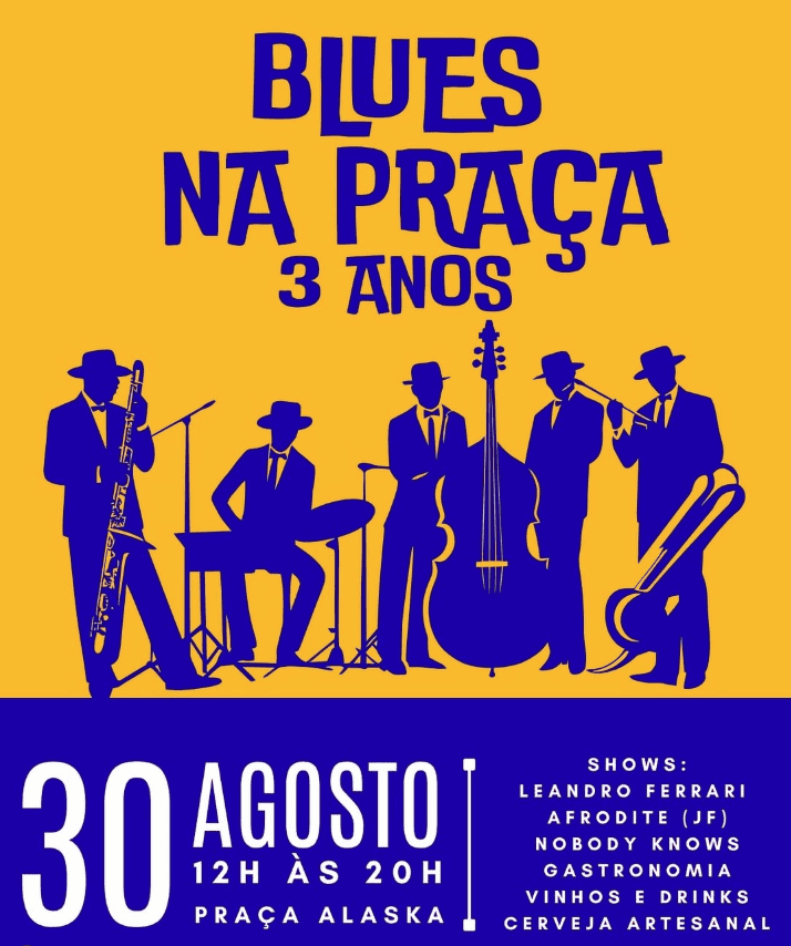 Festa: Blues na Praça - 3 anos