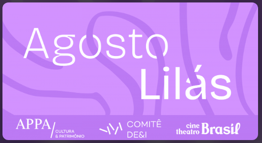 Reprodução: Sympla Agosto Lilás: Apresentação da palestra-performance "Quadra 16"