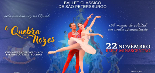 Espetáculo: Ballet Clássico de São Petersburgo - O Quebra Nozes 