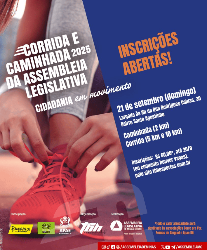 Corrida e Caminhada da Assembleia Legislativa 2025