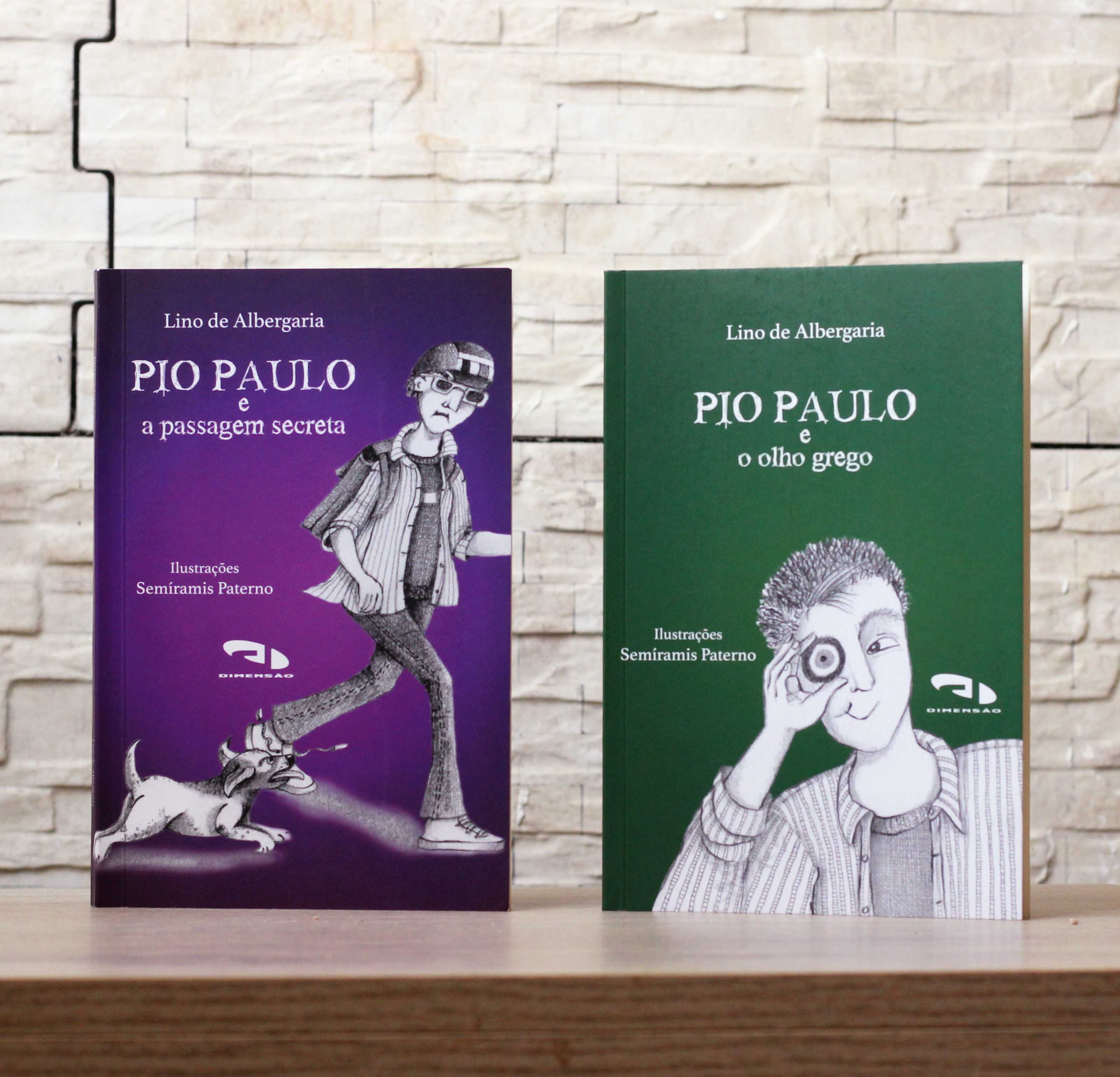 Crédito: Marjorie Zocrasto Lançamento dos livros “Pio Paulo e a Passagem Secreta” e “Pio Paulo e o Olho Grego”