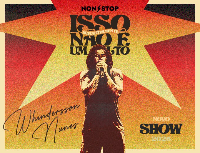 Espetáculo: "Isso Definitivamente Não é Um Culto" com Whindersson Nunes