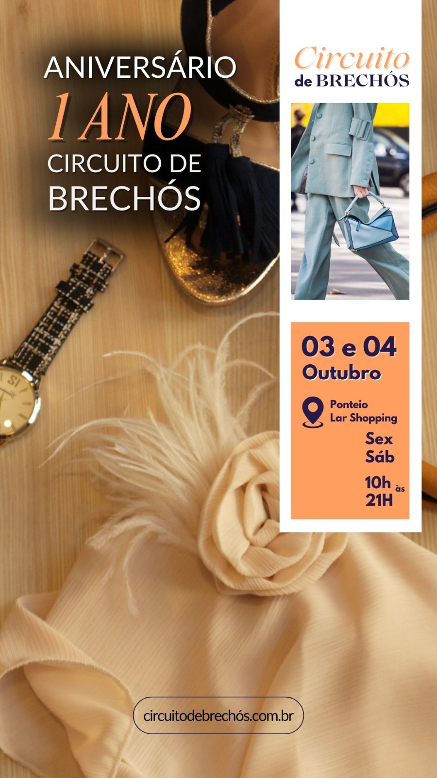 6ª Edição do Circuito de Brechós "Moda Sustentável e Vintage"