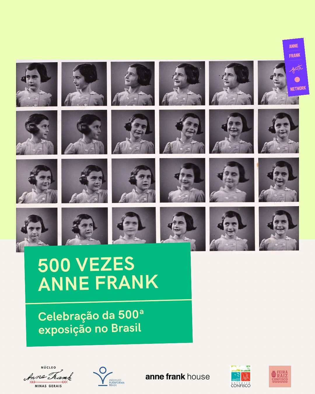  Exposição: Anne Frank