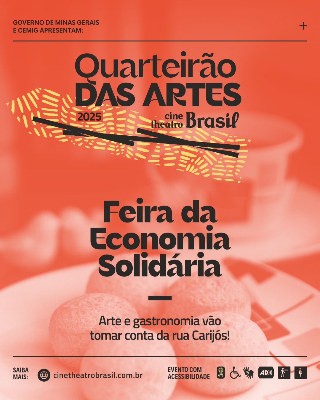 Reprodução instagram Cartaz do evento