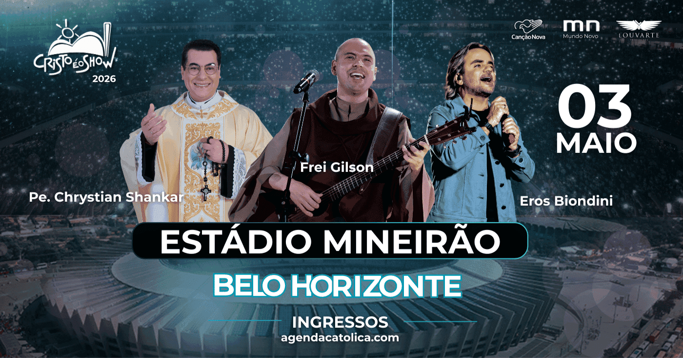 Flyer do Cristo é o Show 2026