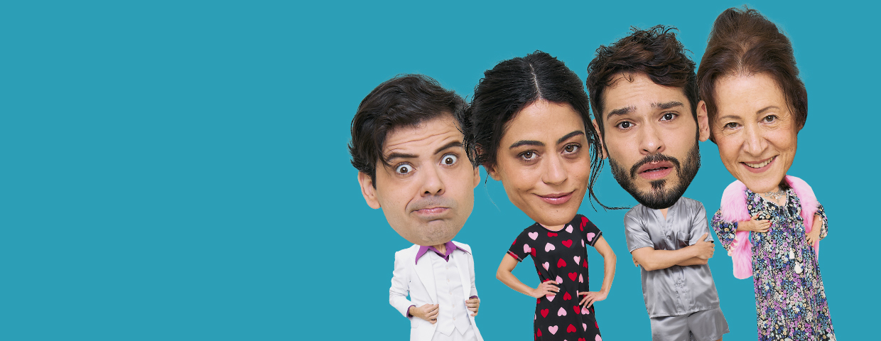 Reprodução Oficial Imagem de dois homens e duas mulheres