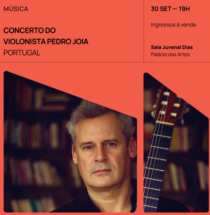 Concerto: Violinista Pedro Jóia 