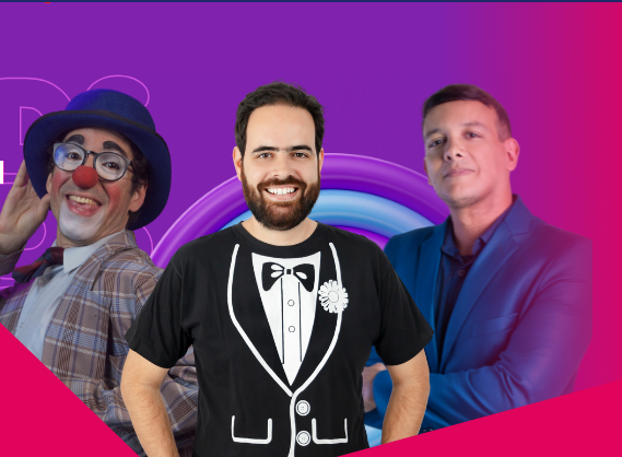 Espetáculo: “A Comédia Mágica Kids: Kradyn Junior recebe Palhágico Chaveirinho e Mágico Hildon”