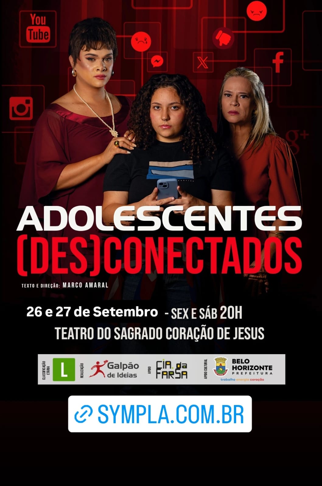 Espetáculo: "Adolescentes(Des)Conectados"