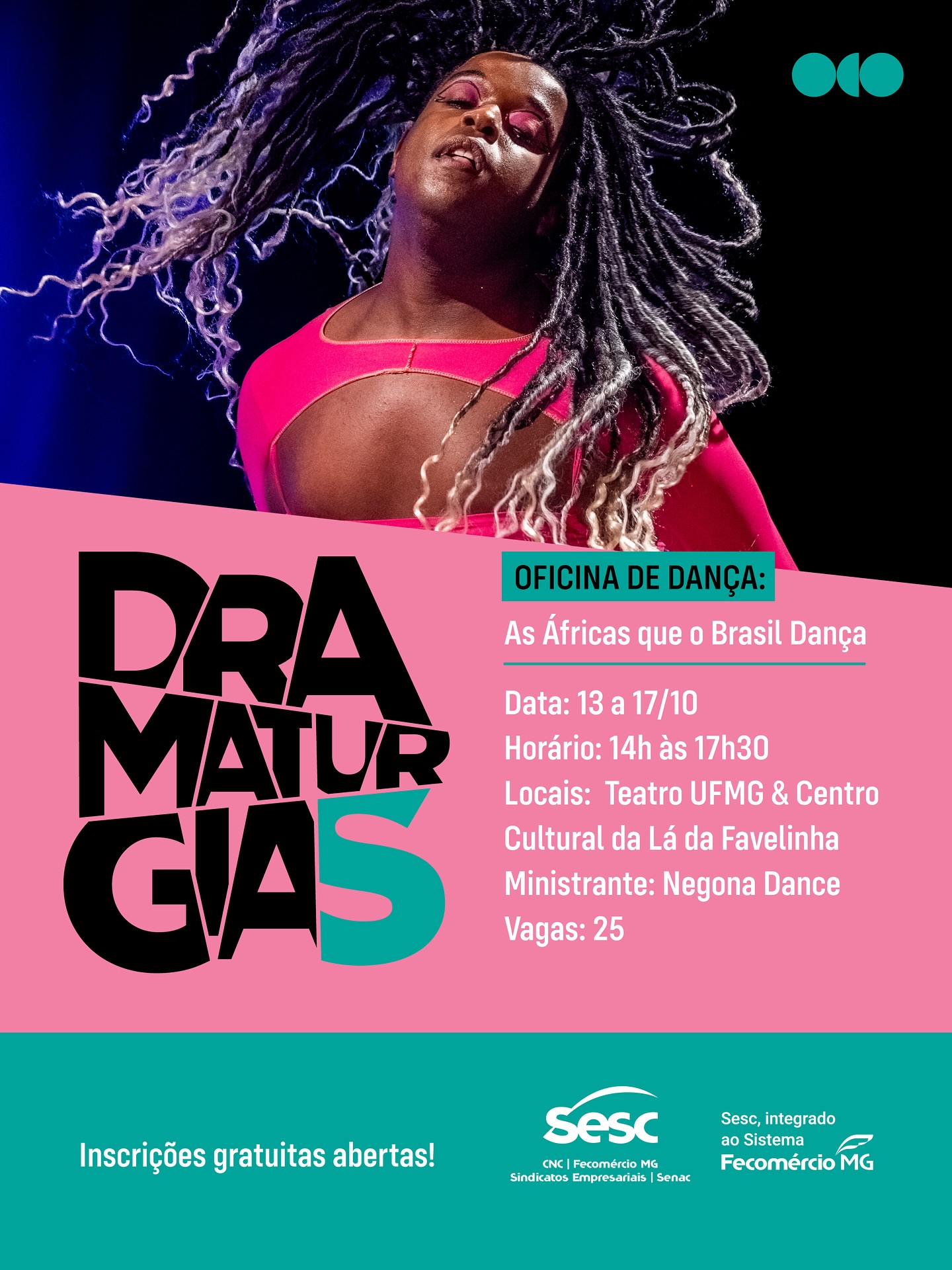 Reprodução Oficial Oficina: As Áfricas que o Brasil Dança