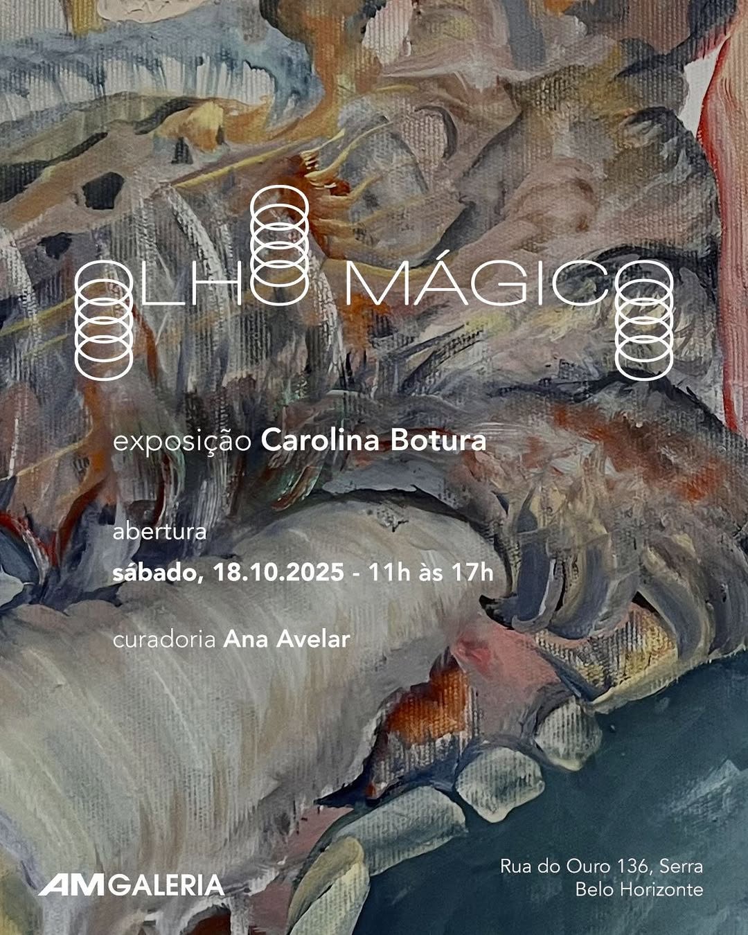 Imagem da arte, data da exposição, nome da artista 