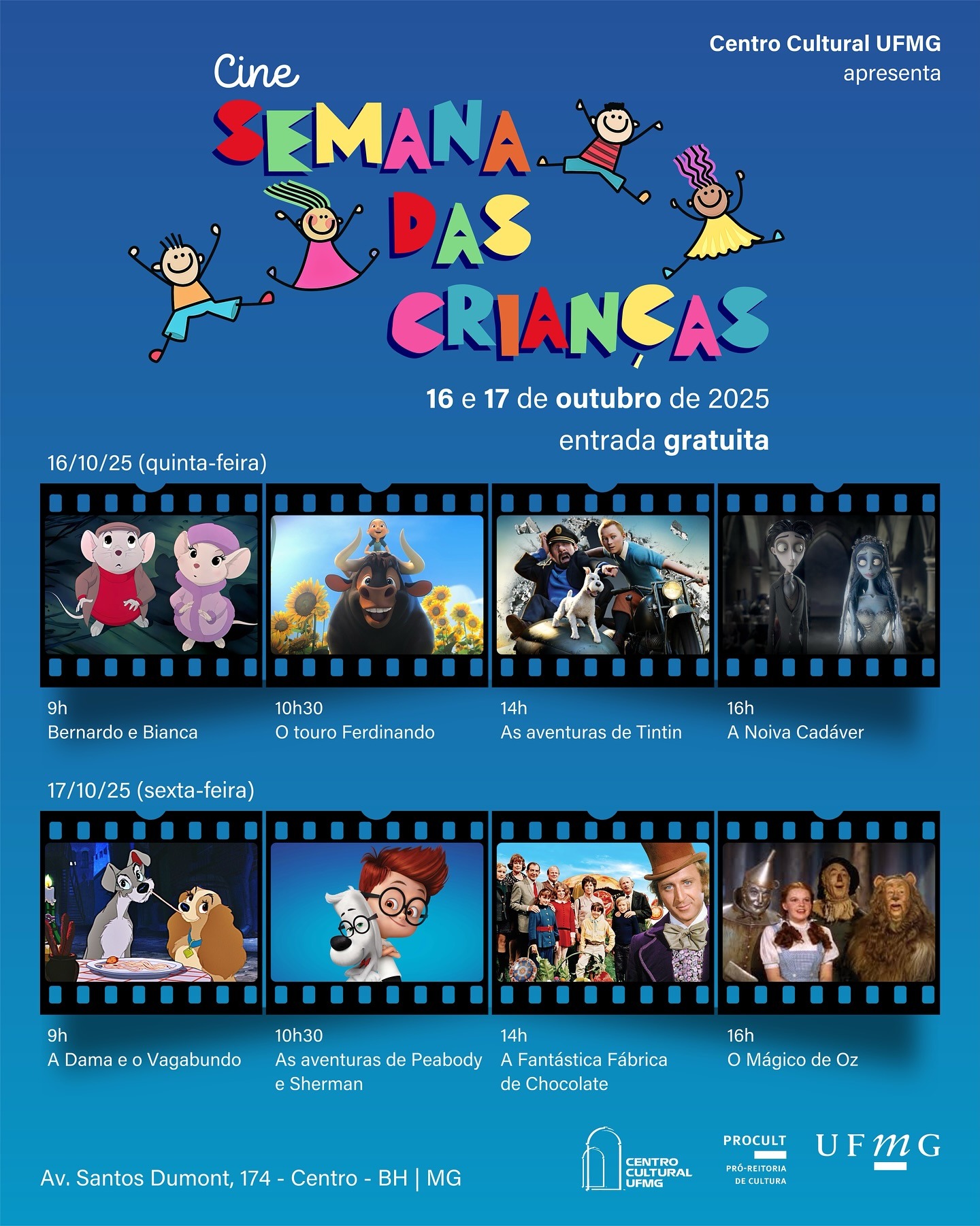 Mostra: Cine Semana das Crianças