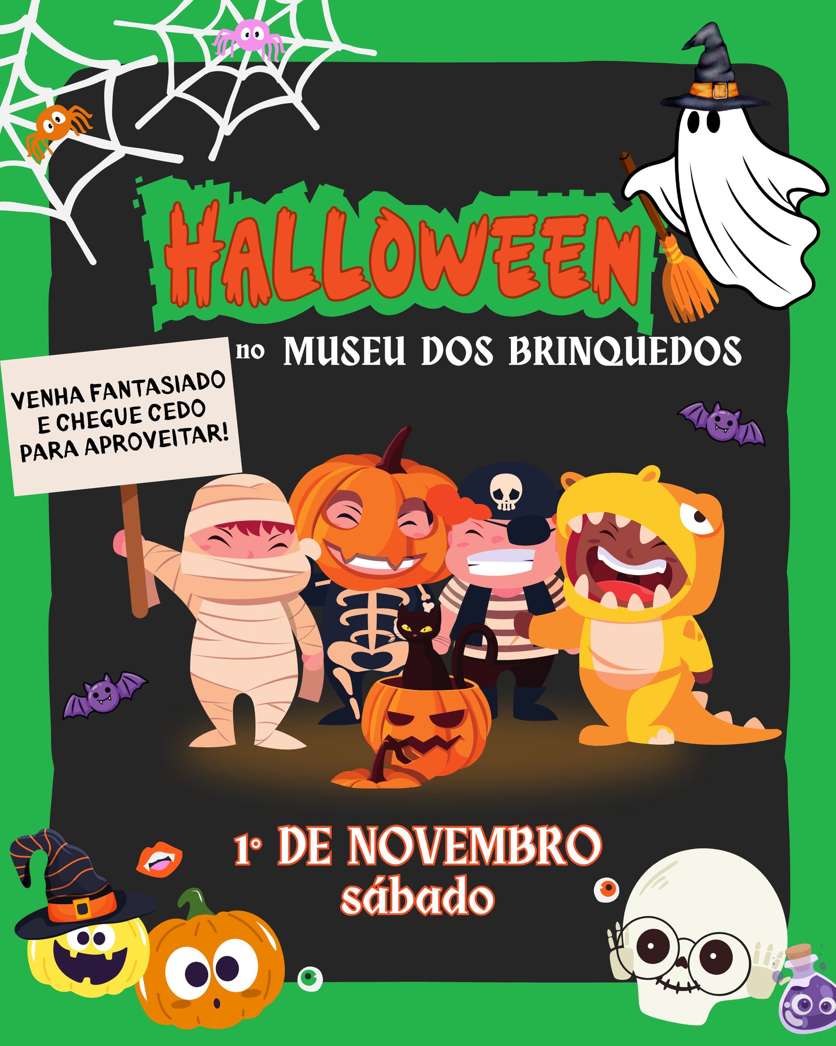 Reprodução: Instagram Halloween no Museu dos Brinquedos