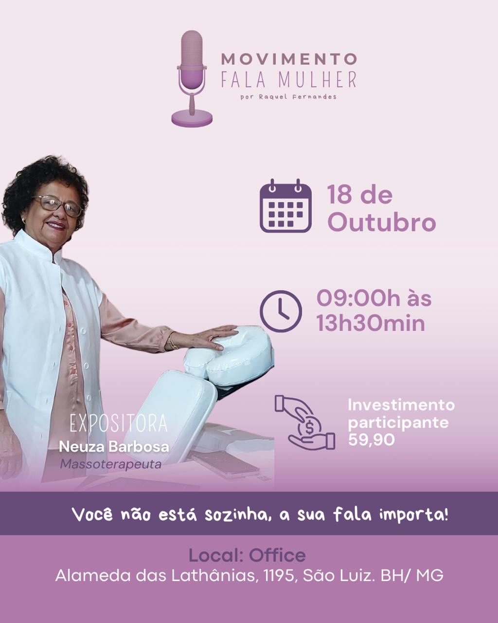 Reprodução Oficial 2ª Edição: Movimento Fala mulher