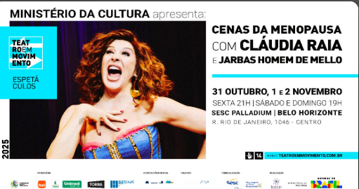 Espetáculo: Cenas da Menopausa