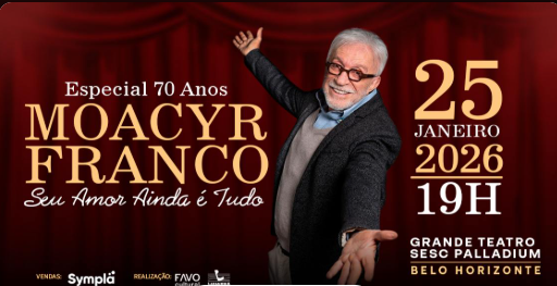 Show: Moacyr Franco "Seu Amor Ainda é Tudo 70 Anos"
