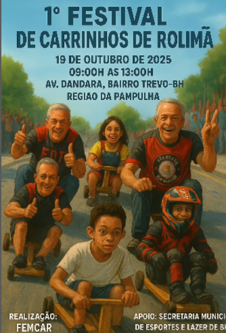 1º Festival de Carrinhos de Rolimã na Pampulha