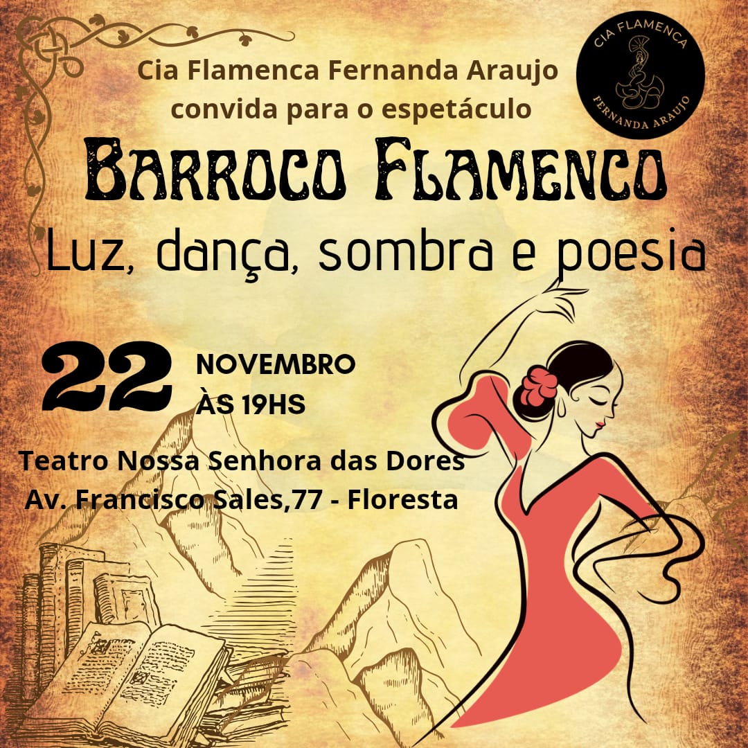 Espetáculo de Dança: "Barroco Flamenco: Luz, Dança, Sombra e Poesia."
