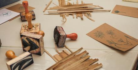 Oficina: Pintura com pigmentos naturais - Programação Especial da Semana das Crianças