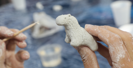 Oficina de escultura: Entre Formas