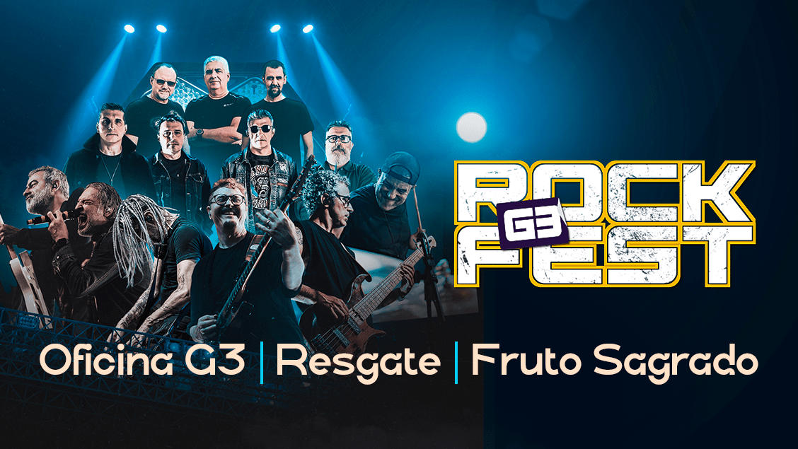 Show: G3 ROCK FEST "Três Lendas, Uma Só Fé"