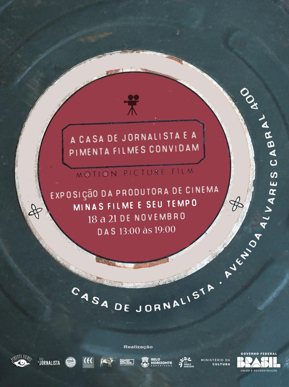 Exposição: "Produtora audiovisual Minas Filme e seu Tempo"