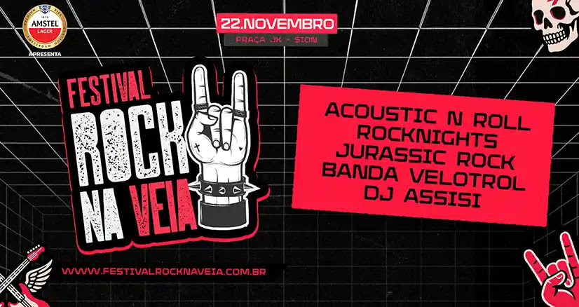 Reprodução Oficial Festival Rock na Veia
