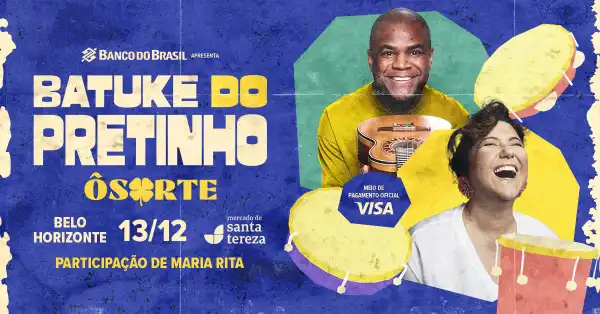 Show: Batuke do Pretinho com participação de Maria Rita