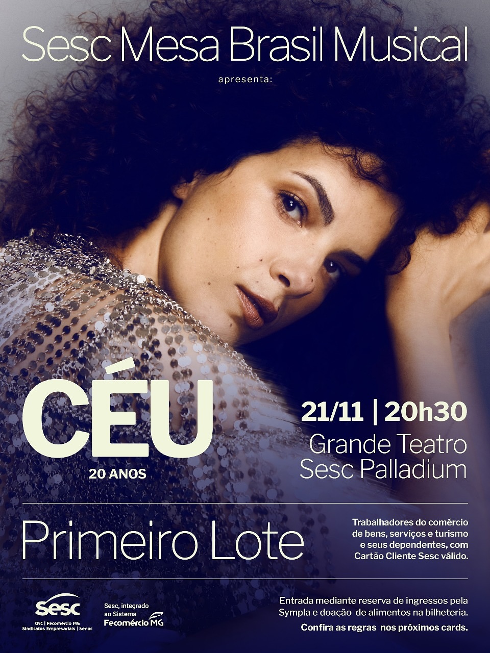  Projeto Mesa Brasil Musical “Céu 20 Anos”