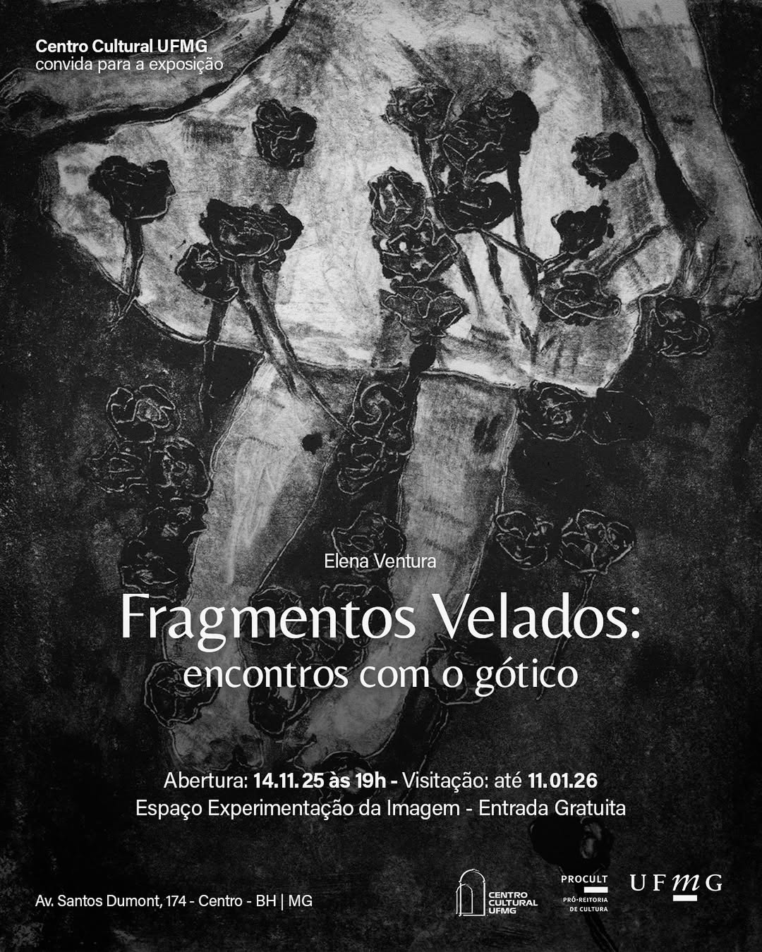 Exposição: "Fragmentos Velados: encontros com o gótico"