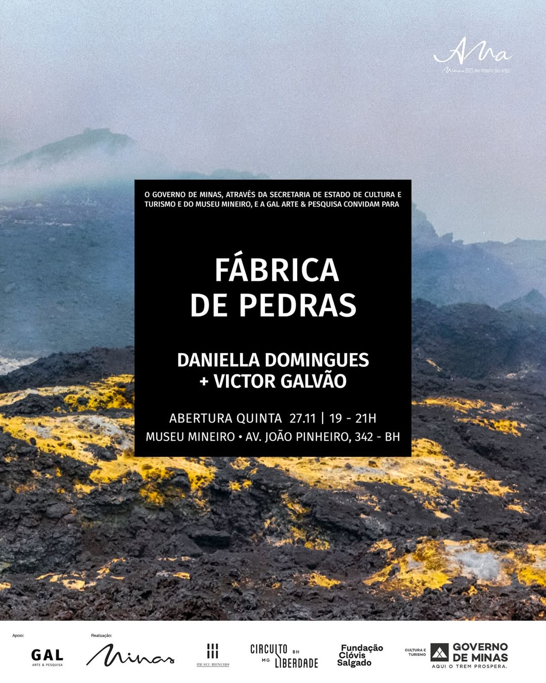 Exposição "Fábrica de Pedras"