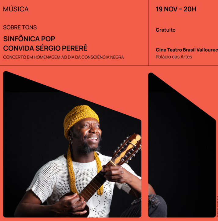 Concerto: Sobre Tons Sinfônica Pop convida Sérgio Pererê